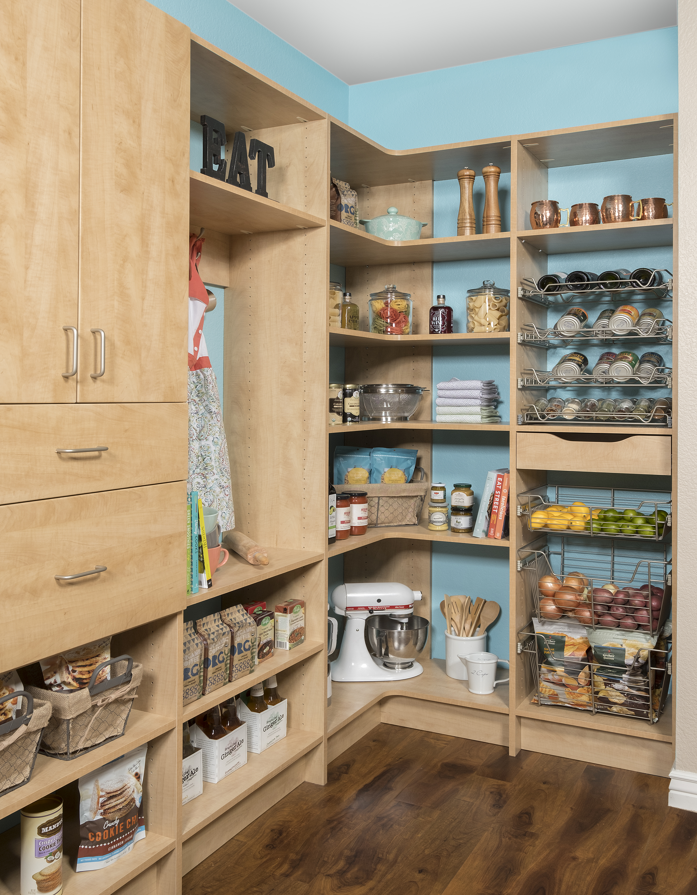 Kitchen Organization Calgary Custom Pantry Storage & Systems